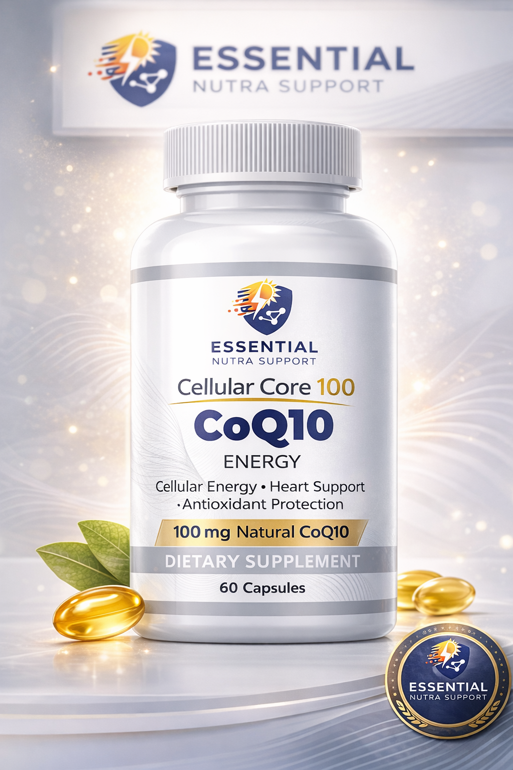 CoQ10 ENERGY – Cellular Core 100 - 60 Capsules