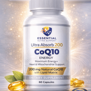 CoQ10 ENERGY – Ultra Absorb 200 - 60 Capsules
