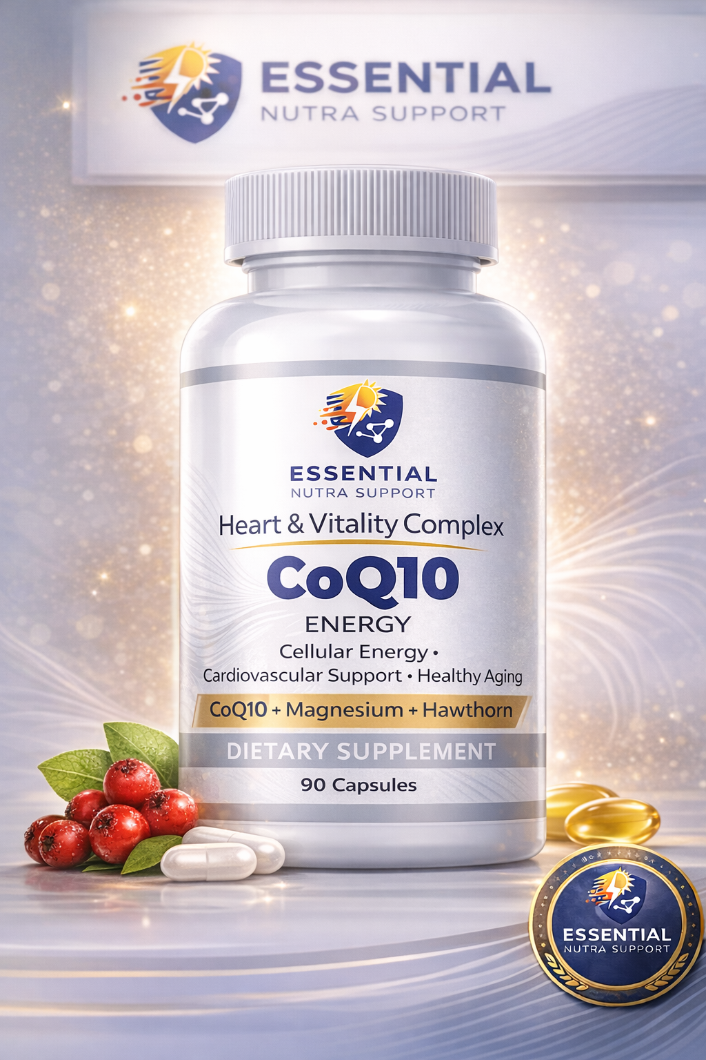 CoQ10 ENERGY – Heart & Vitality Complex - 90 Capsules