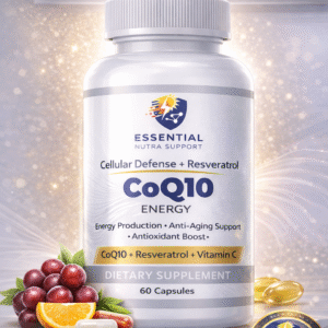 CoQ10 ENERGY – Cellular Defense - 60 Capsules